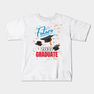 2037 Future Graduate: Celebrate your Child’s Future with Confidence Kids T-Shirt